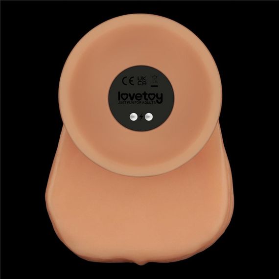 Реалістичний вібратор - Vibrating Power Basics Cock 11" Sex Aura | Зображення 6