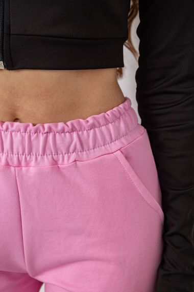 Спортивные штаны женские, цвет розовый, 238R345-1 | Зображення 4