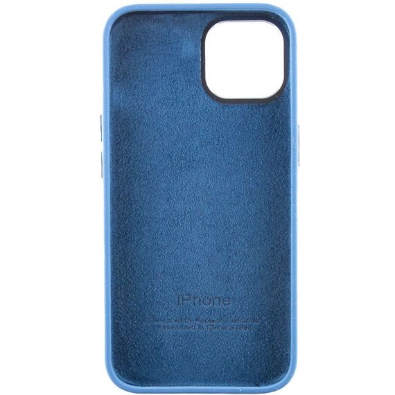 Чохол Silicone Case Metal Buttons (AA) для Apple iPhone 12 Pro Max (6.7") Силікон, Синій/Blue Jay | Зображення 3