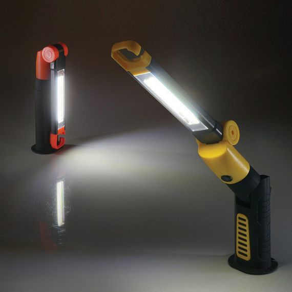 Кемпінговий ліхтар 3W COB LED Tiross (Польща) TS-1846 гнучкий на магніті. Колір: мікс | Зображення 2