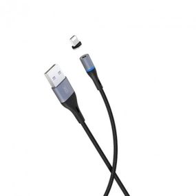 USB cable XO Lightning Magnetic (NB125) чорний