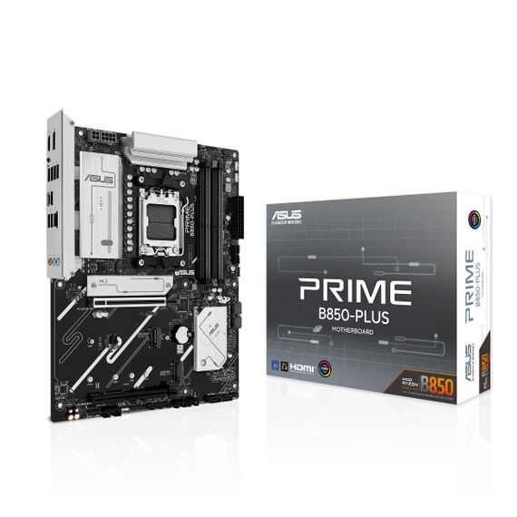 Материнcька плата ASUS PRIME B850-PLUS sAM5 B850 4xDDR5 M.2 HDMI DP ATX 90MB1LC0-M0EAY0 | Зображення 5