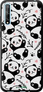 Чохол на Huawei P Smart S Панди "4318b-1813-2448"
