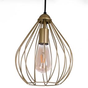 Світильник підвісний (люстра) Tulipe P220 Золото, Atmolight