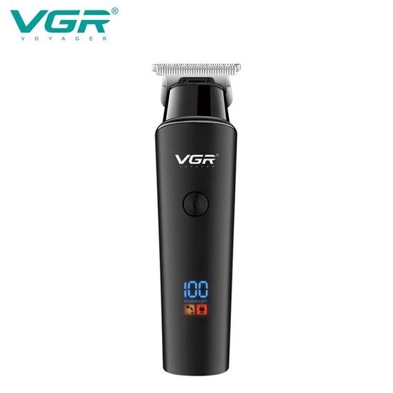 Тример для волосся VGR V-937, з USB-кабелем для зарядки, світлодіодним дисплеєм, 3 насадками | Зображення 2