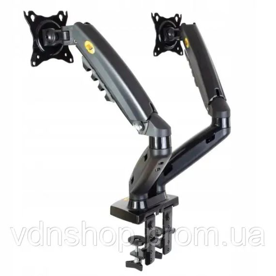 Настольное крепление для двух мониторов (кронштейн) 17"-30" NB F160 | Зображення 3