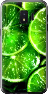 Чохол на Samsung Galaxy J2 Core Зелені часточки лимона "852u-1565-2448"