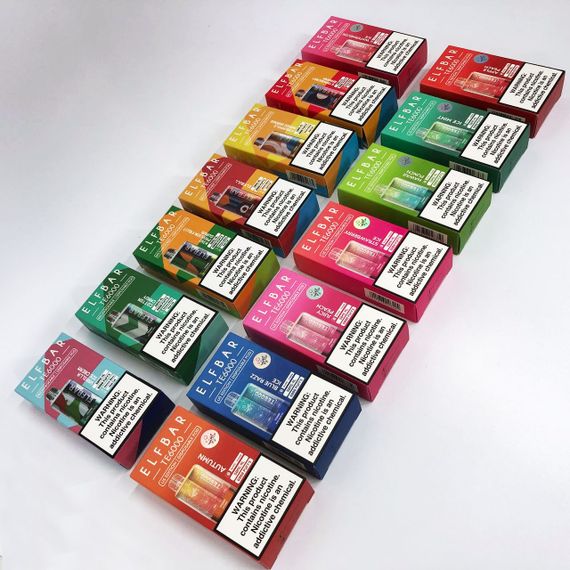 Elf Bar TE6000 5%. Клубника Вишня Малина (Strawberry Cherry Raspberry) | Зображення 3