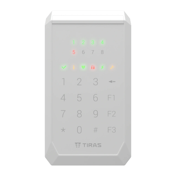 Tiras K-PAD8+(white) Клавіатура Тірас | Зображення 1