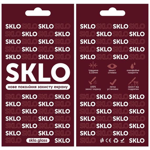 Захисне скло SKLO 3D (full glue) для TECNO Camon 18 / 18P | Зображення 4
