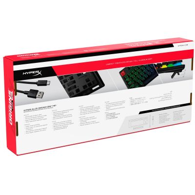 Клавиатура HyperX Alloy Origins Core PBT HX Red (639N7AA) | Зображення 8