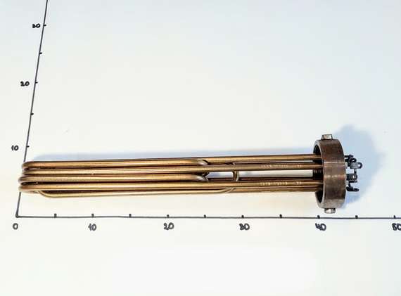 Блок ТЕНів 12000W з внутрішнім різьбленням 2.5" 380 V (Україна) | Зображення 2