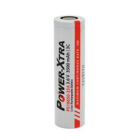 Аккумулятор Li-ion Power-Xtra 18650 3500mAh 3.6V(3, 7V), White