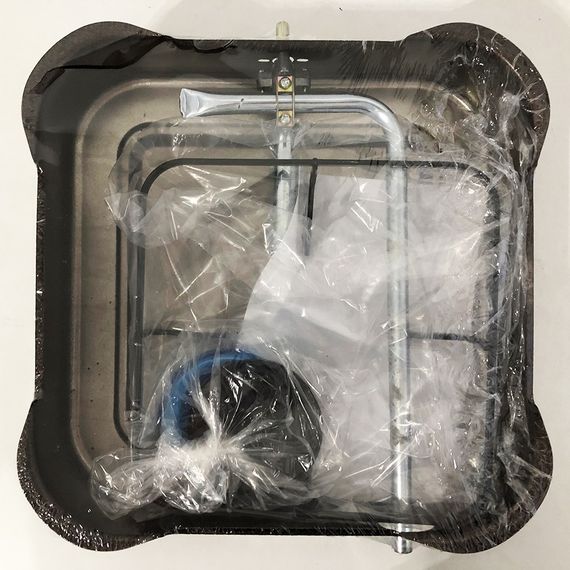 Газовая плита DOMOTEC MS-6601 на 1 конфорку. QO-419 Цвет: коричневый | Зображення 4