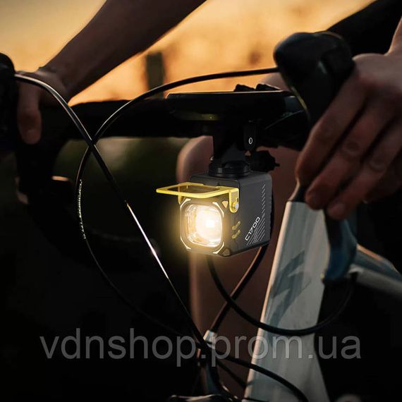 Фара з акумулятором на кермо велосипеда Q05, Фара для велосипеда з зарядкою Ліхтарик для FH-60 | Зображення 1