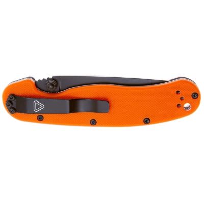 Нож Ontario Knife RAT II AUS-8 Orange, Black Blade (ON8861OR) | Зображення 3