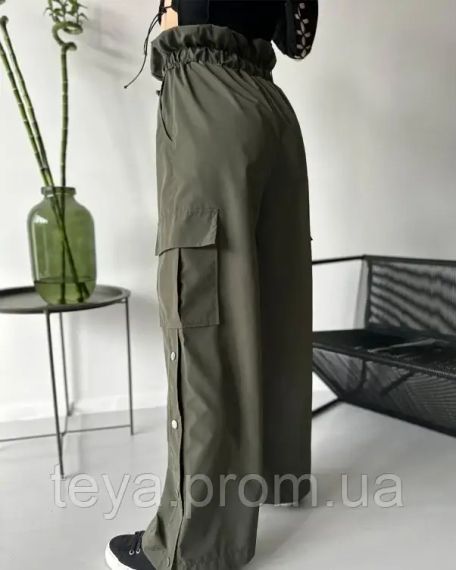 Штани колір хакі розмір M FI_006907 | Зображення 3