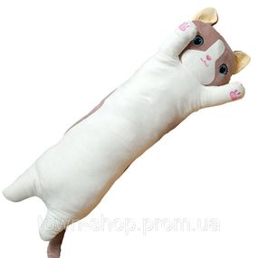 Мягкая игрушка "Кот батон" K15312, 105 см Розовый