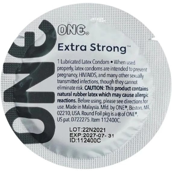 Набір презервативів One МІКС (Classic, XL, Strong, Ribs, Studs) ціна за 5 штук Sex Aura | Зображення 4