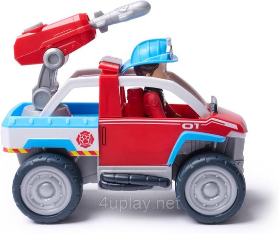 Щенячий патруль Пожарная команда Спасательный квадроцикл Райдера с пусковой установкой для дрона и фигуркой | Зображення 5