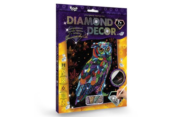 Набір для творчості DD-01-01,02..07,09,10,11 "DIAMOND DECOR" DANKO | Зображення 7