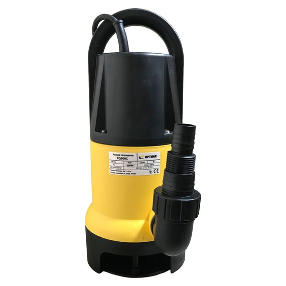 Дренажний насос Optima FQ500 С 0,5кВт з вбудованим поплавком (11611) | Зображення 1