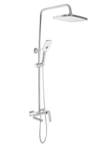 Душова система універсальна Qtap Tern Chrome з виливом QTTER111CRM47591