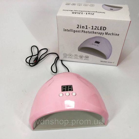 Професійна лампа для нігтів з таймером, Лампа для запікання гель-лаку Хороша сушіння нігтів RH-78 | Зображення 2