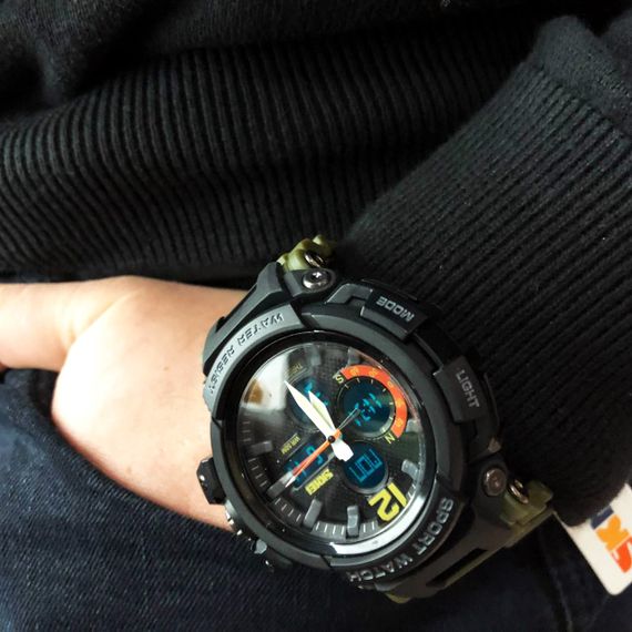 Спортивно-тактичні годинники SKMEI, Спортивні годинники з секундоміром Кращі тактичні BL-42 | Зображення 6