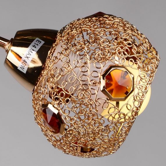 Люстра потолочная классическая E14 40W G (LK-501C/5) | Зображення 1