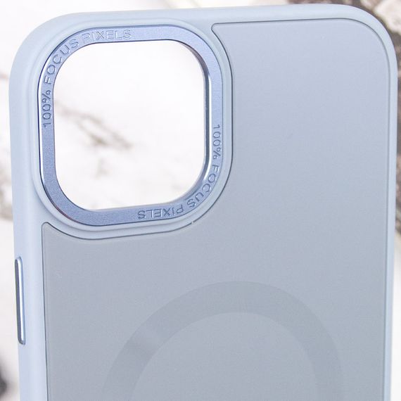 Чохол TPU+Glass Sapphire Midnight Open Camera with MagSafe для Apple iPhone 15 Plus (6.7") | Зображення 2