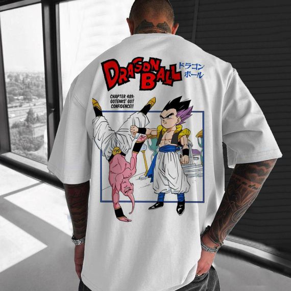 Футболка чоловіча з принтом повсякденна XL Білий