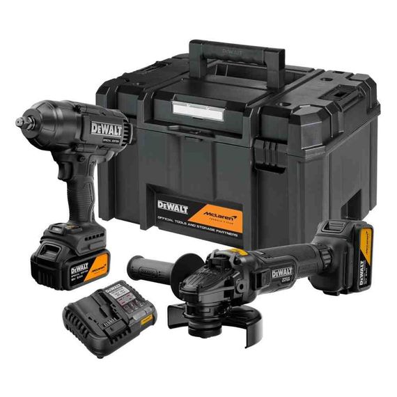 Набір із двох інструментів акумуляторних безщіткових McLaren F1 TEAM SPECIAL EDITION DeWALT DCK2225MP2T