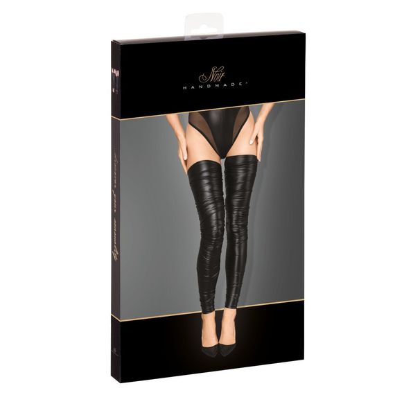 Панчохи без носка F207 Noir Handmade XL Sex Aura | Зображення 1