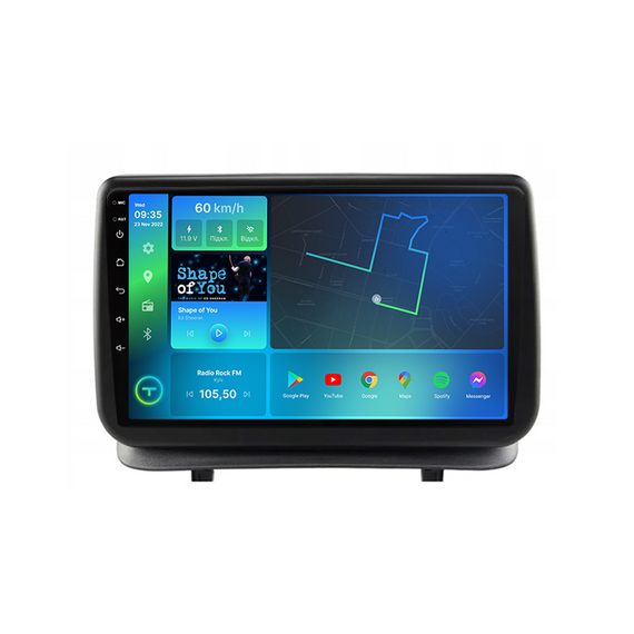 Штатна магнітола Torssen 2K Renault Clio 05-14 F98256 4G Carplay DSP | Зображення 1