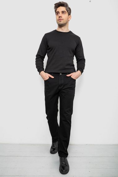 Джинсы мужские, цвет черный, 244RW20 | Зображення 1