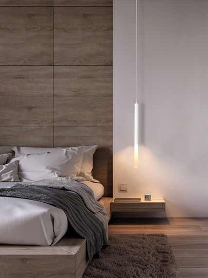Люстра подвесная тубус LED 3W WW WH (AL-705S/1) | Зображення 1