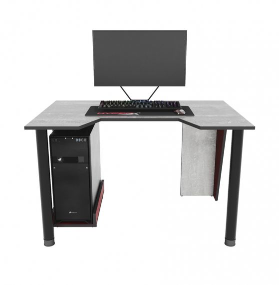 Стол геймерский ZEUS GAMER-1 бетонкрасный | Зображення 4