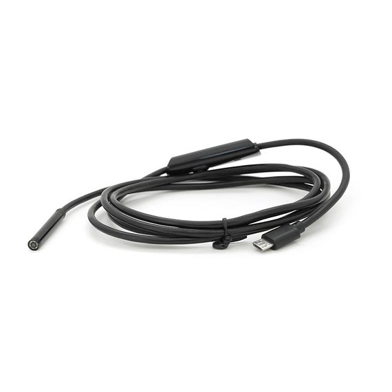 Універсальний ендоскоп 2в1 (USB/MicroUSB) для смартфона/ПК, камера 5.5мм, м'який кабель 1, 5м, з LED-підсвічуванням, IP67 | Зображення 1