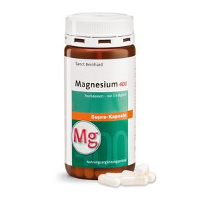 Витамины "Sanct Bernhard" Magnesium 400 mg. Магний 400 мг., 120 капсул, Германия