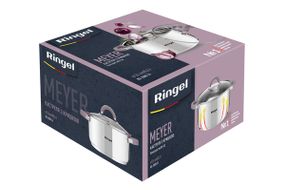 Каструля RINGEL Meyer 24 см (5.5 л) з кришкою (RG-2008-24) (RG-2008-24)