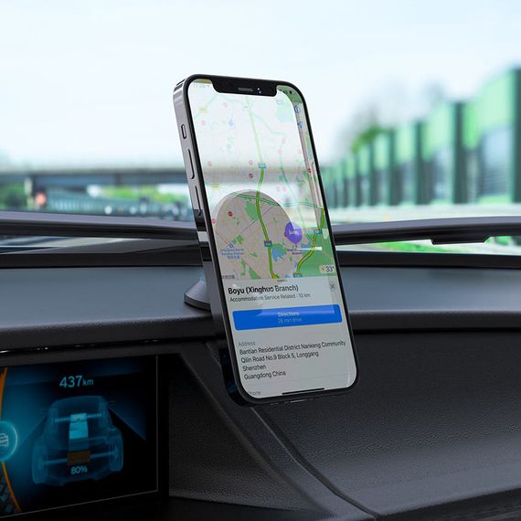 Автодержатель Hoco CA79 магнитный Черный | Зображення 6