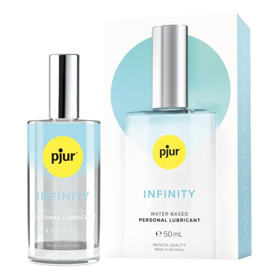 Преміальна змазка на водній основі pjur INFINITY water-based (50 мл) без запашників та консервантів | Зображення 1