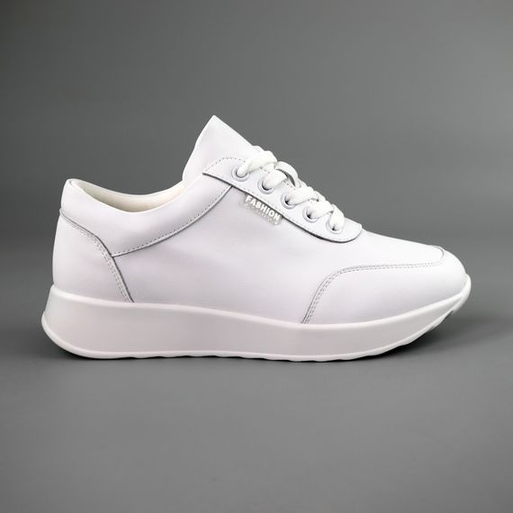 Кросівки жіночі шкіряні 591414 Білі 36 37 38 39 40 41