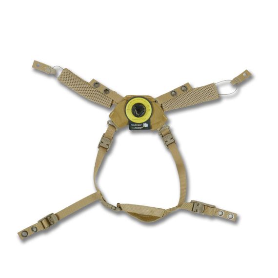 Підвісна система + подушки для шолому Team Wendy Cam Fit (R) GEN.4 Койот | Зображення 4