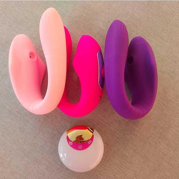 Вакуумный вібратор для пар Jony 13 режимів вібрації Фуксия | Зображення 7