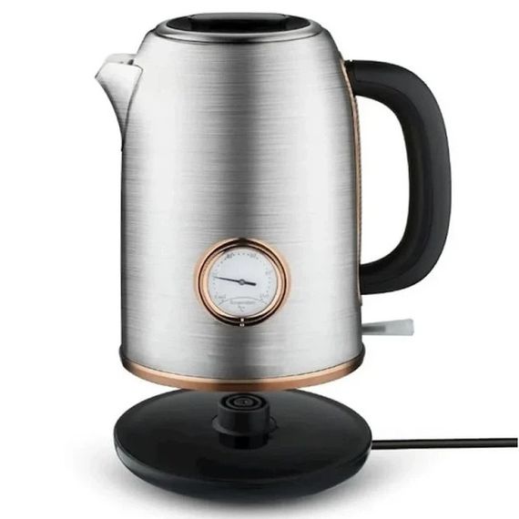 Електрочайник Domotec MS-7849 1.7 л сріблястий | Зображення 2