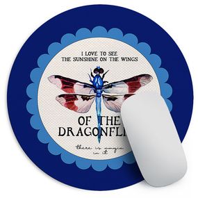 Килимок для миші Dragonflies 20 см (RKYL_23F062)