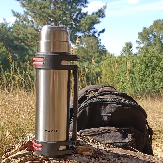 Термос HAVIT HV-TM005 1200ml Silver | Зображення 7