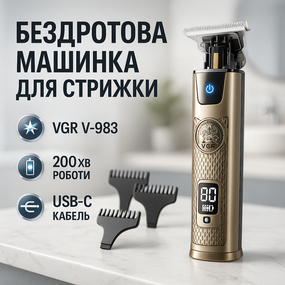 Машинка для стрижки мужская, Машинка для стрижки хорошая Машина в домашних условиях WR-46
